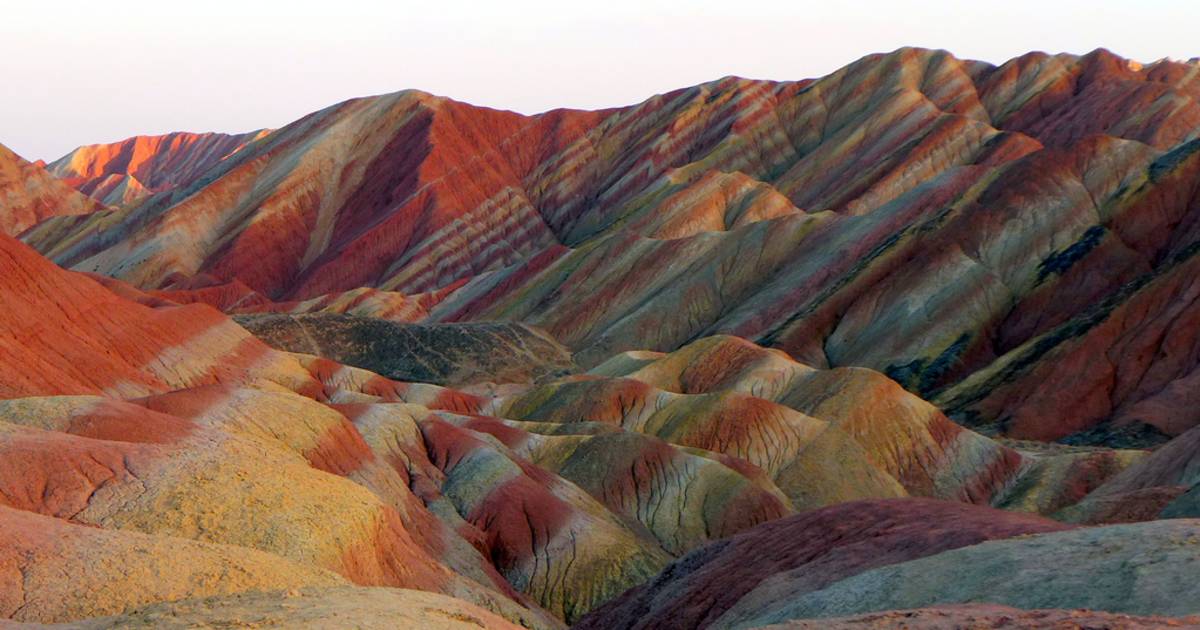 Rainbow Mountains in China - Best Time