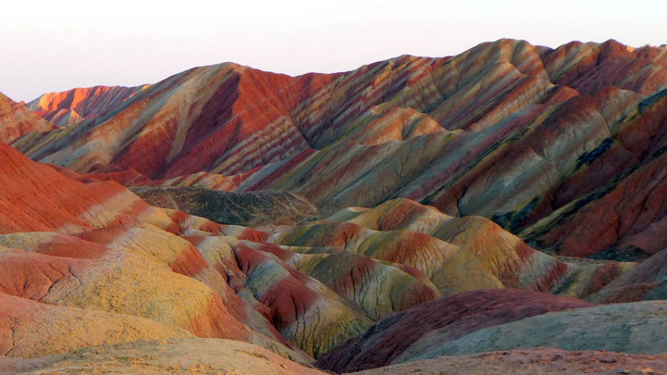 Rainbow Mountains in China - Best Time