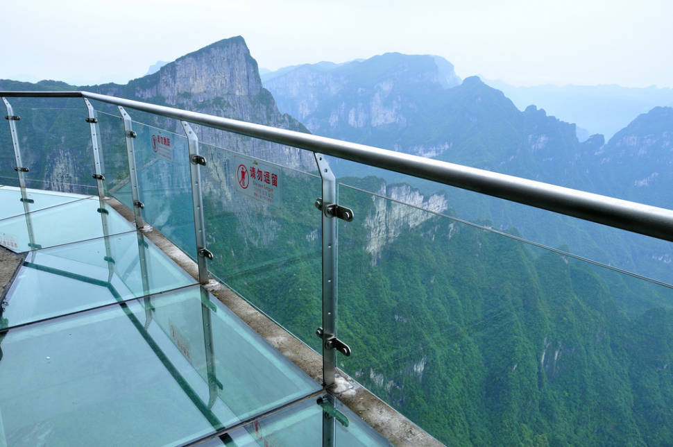 Glass Plank Road at Tianmen Mountain in China - Best Season