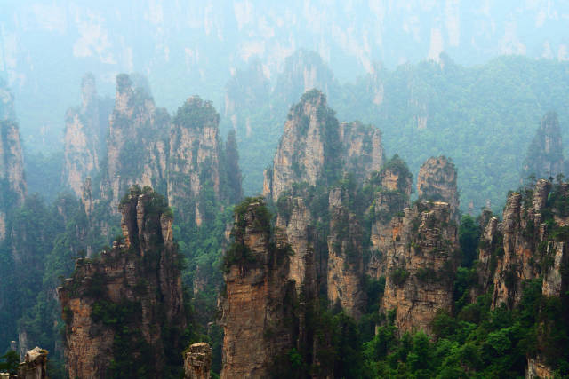 Best time to see Zhangjiajie National Forest Park in China