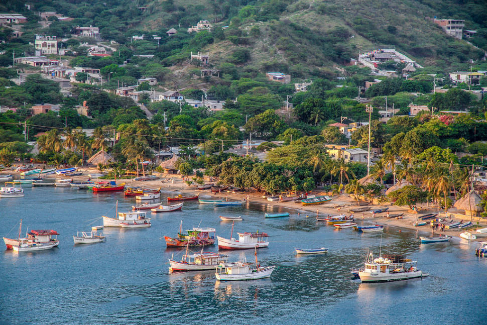 Taganga village