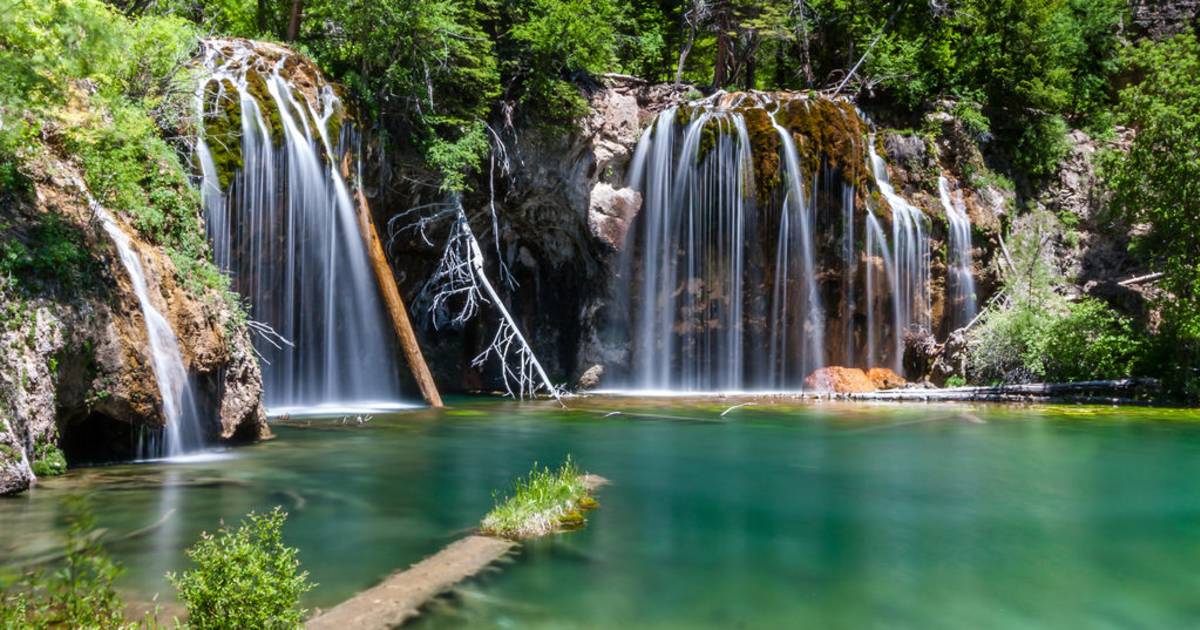 Best Time For Hanging Lake Trail Glenwood Springs In Colorado 2019 Map   Colorado Hanging Lake Glenwood Springs W1200 H630 