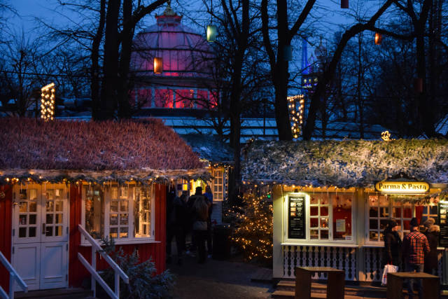 Christmas market at Tivoli, Copenhagen