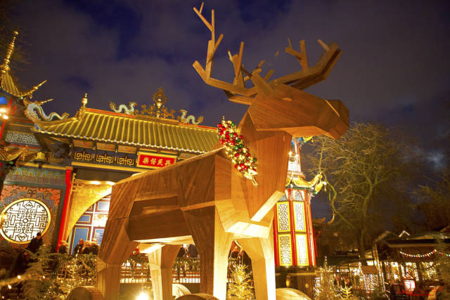 Trojan reindeer in the Tivoli Gardens