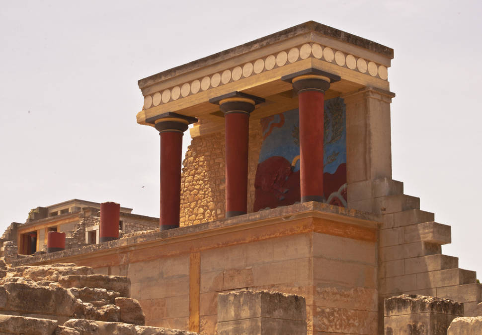 Best time for Knossos Minoan Palace in Crete