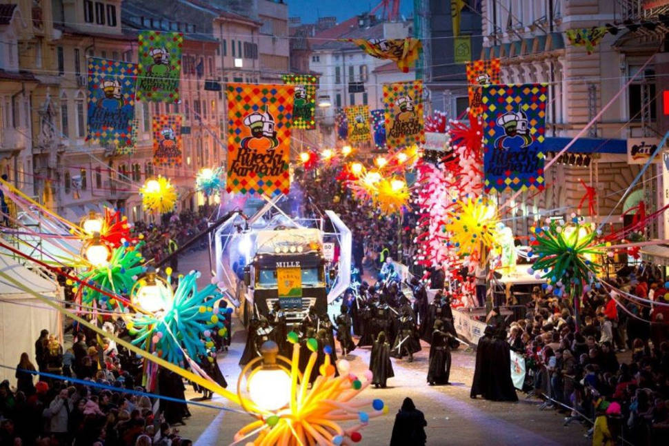 Best time to see Rijeka Carnival in Croatia