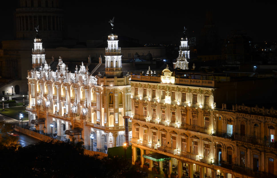Grand Theatre At Night