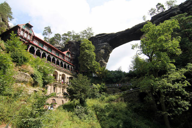 Hřensko, gate to Bohemian Switzerland