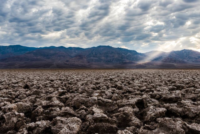 Best time to see Devil’s Golf Course in Death Valley