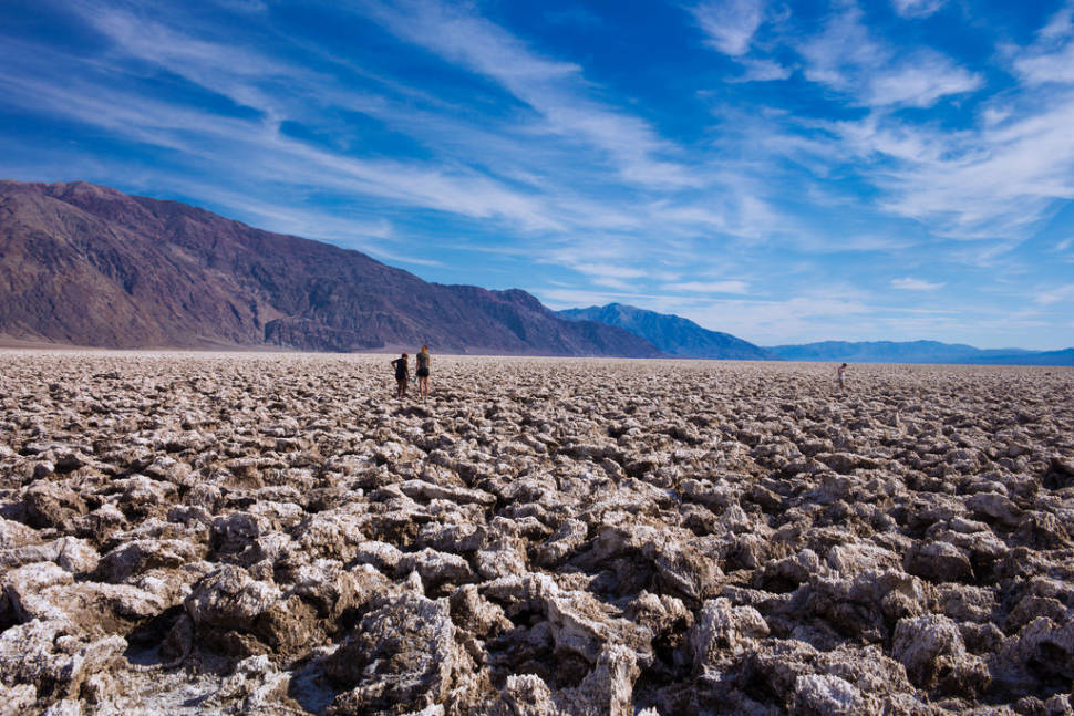 Best time for Devil’s Golf Course in Death Valley
