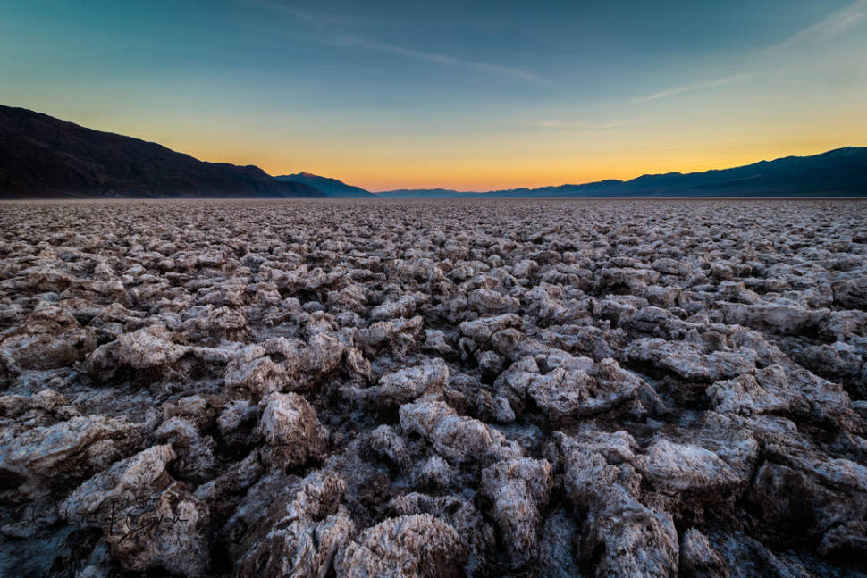 Devil’s Golf Course in Death Valley - Best Time