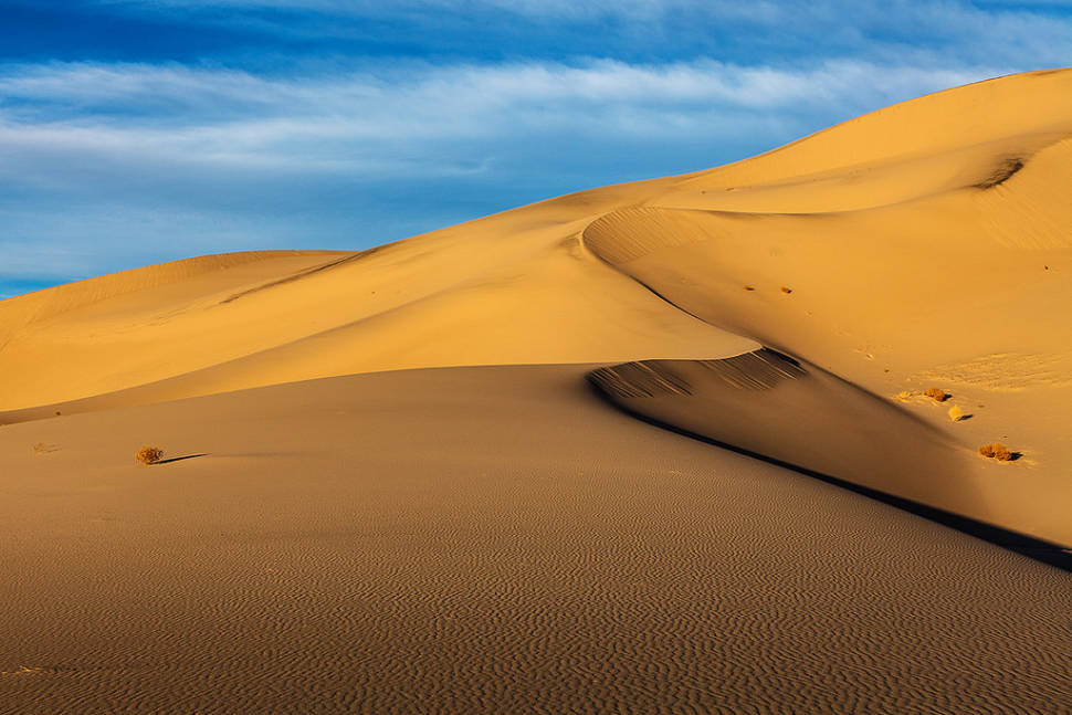Eureka Dunes in Death Valley - Best Time