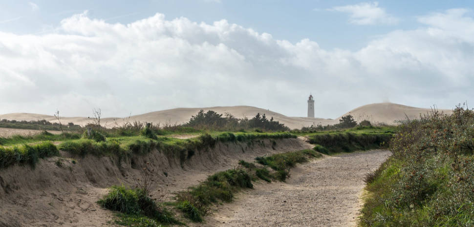 Best time for Rubjerg Knude Lighthouse in Denmark