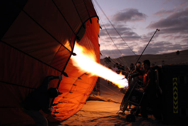 Best time for Ballooning in Dubai