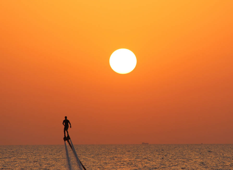 Flyboarding in Dubai - Best Season