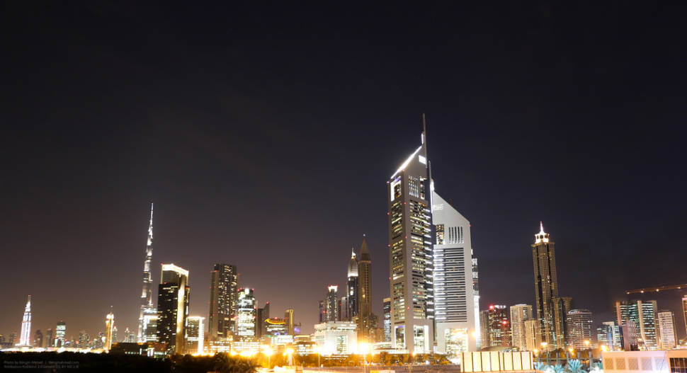 Dubai World Trade Center Parking Area
