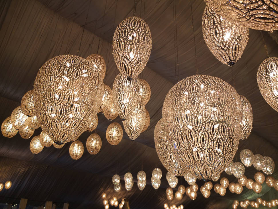 The lanterns are one of the symbols of Ramadan