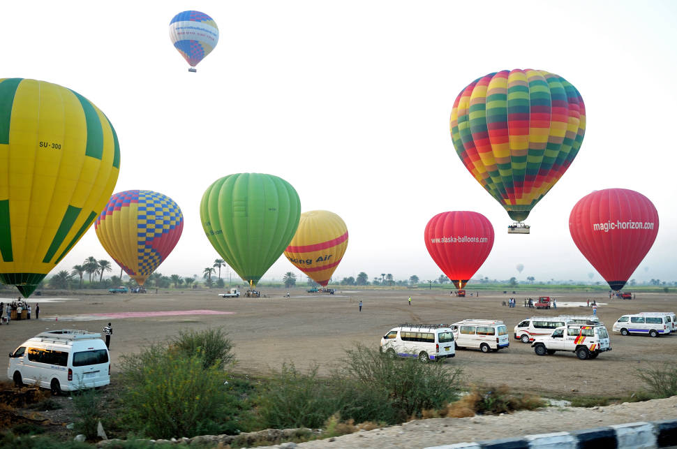 Luxor Egypt Balloon Ride