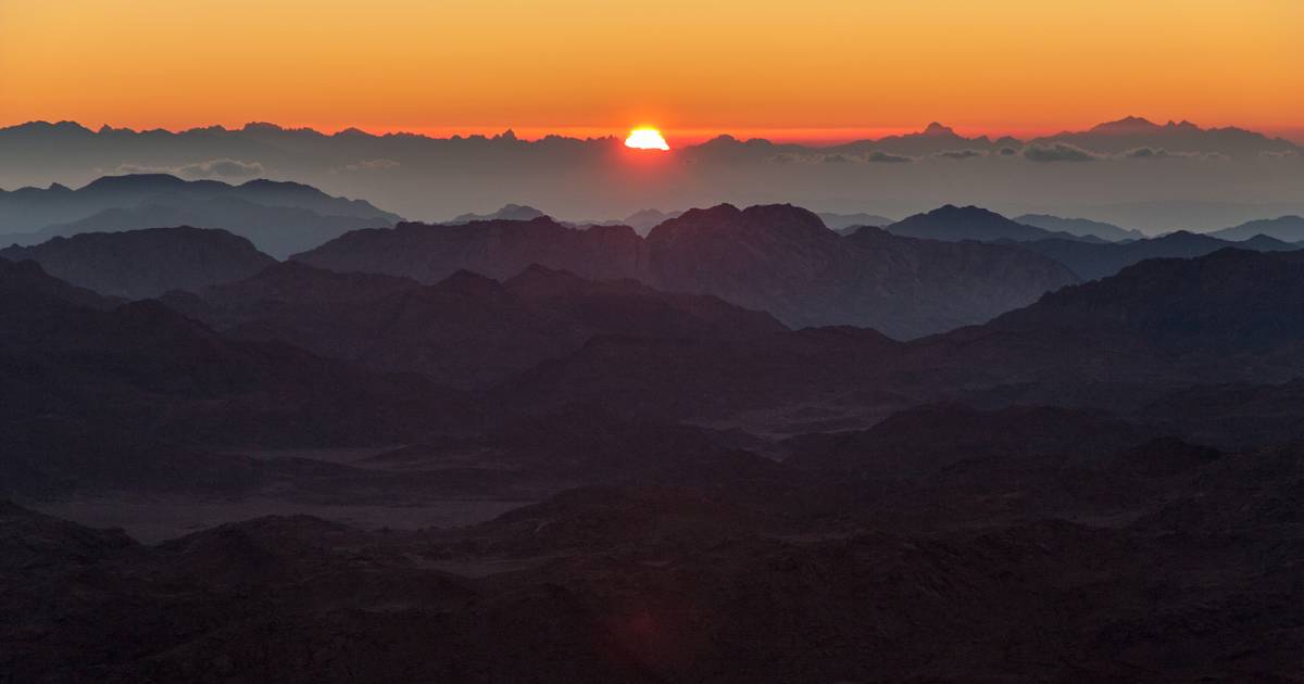 Sunrise or Sunset on Mount Sinai in Egypt - Best Time