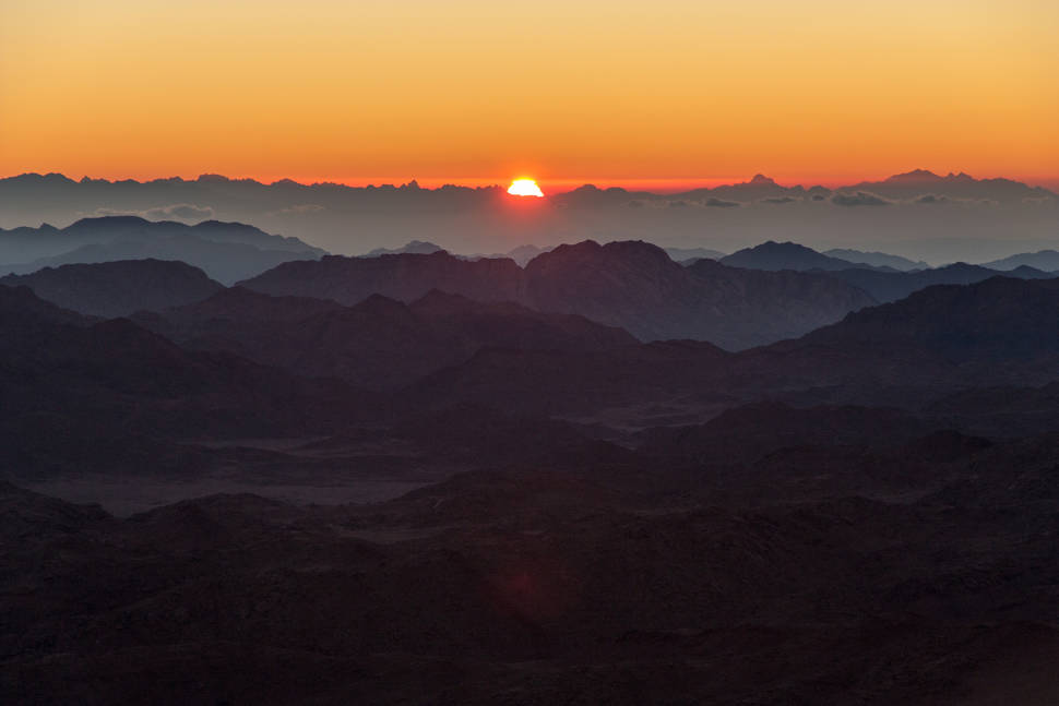 Sunrise or Sunset on Mount Sinai in Egypt - Best Time