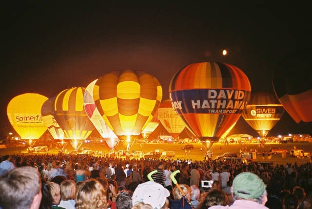 Best time to see Bristol International Balloon Fiesta in England