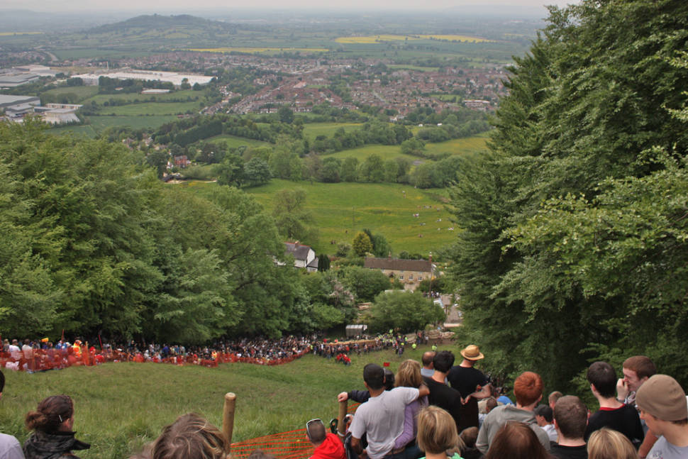 Cooper's Hill Cheese-Rolling and Wake in England - Best Season