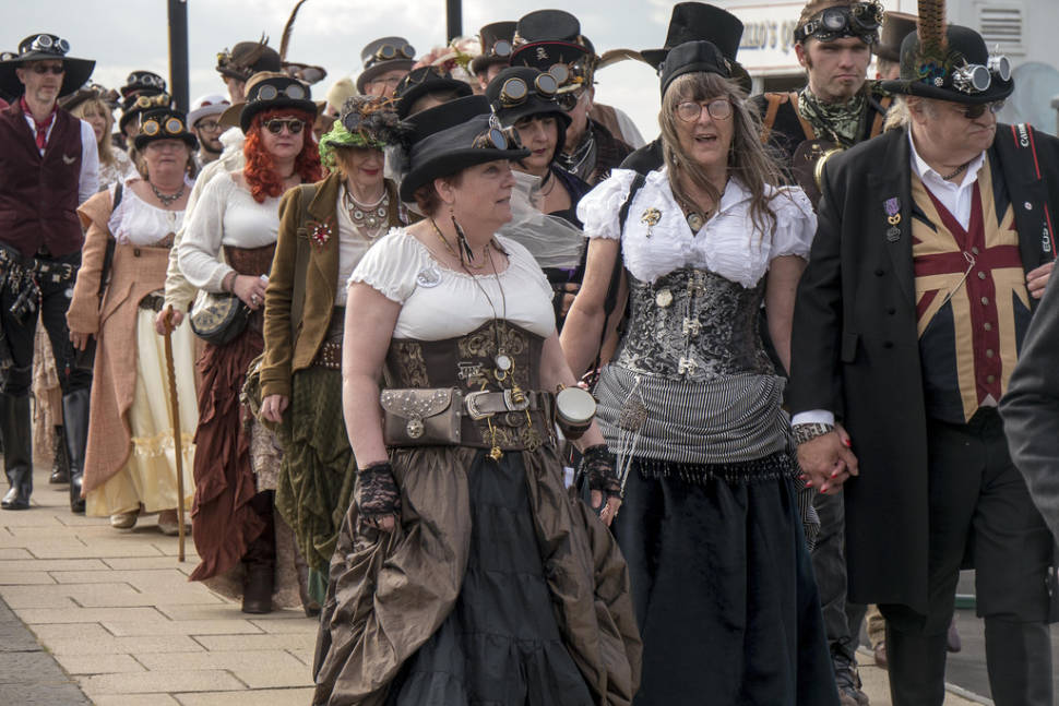 Best time to see Whitby Goth Weekend in England