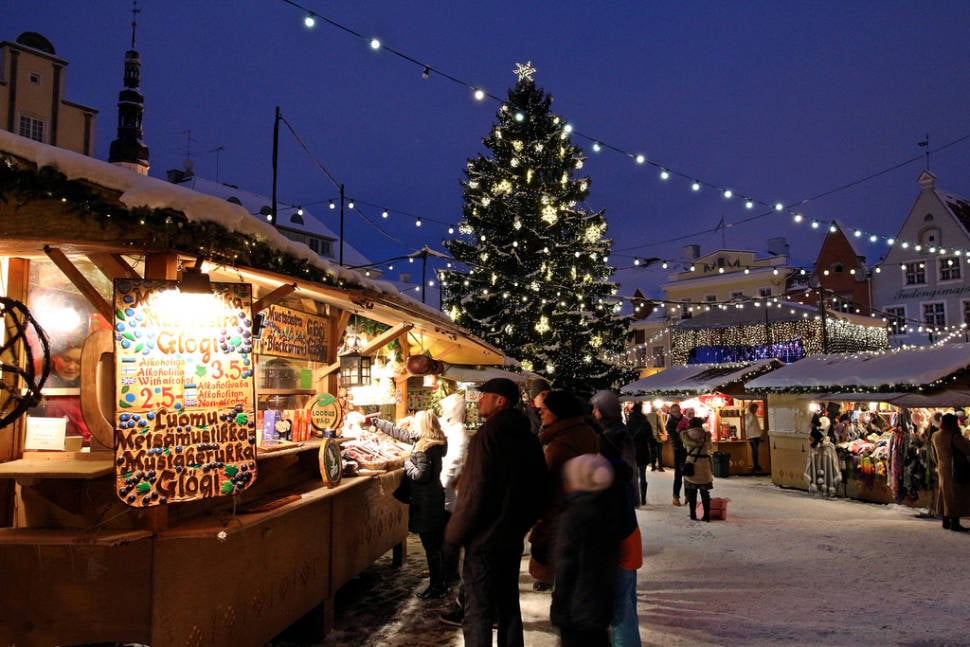 Best time to see Christmas Market in Tallinn in Estonia