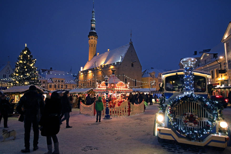 Best time for Christmas Market in Tallinn in Estonia