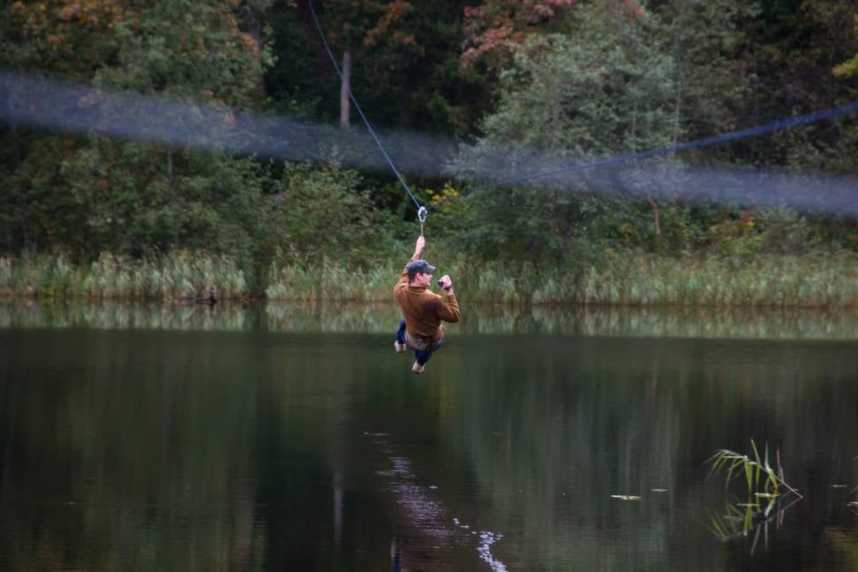 Zip-Line in Kiviõli in Estonia - Best Season