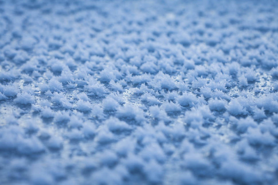 Best time for Frost 'Flowers' in Finland