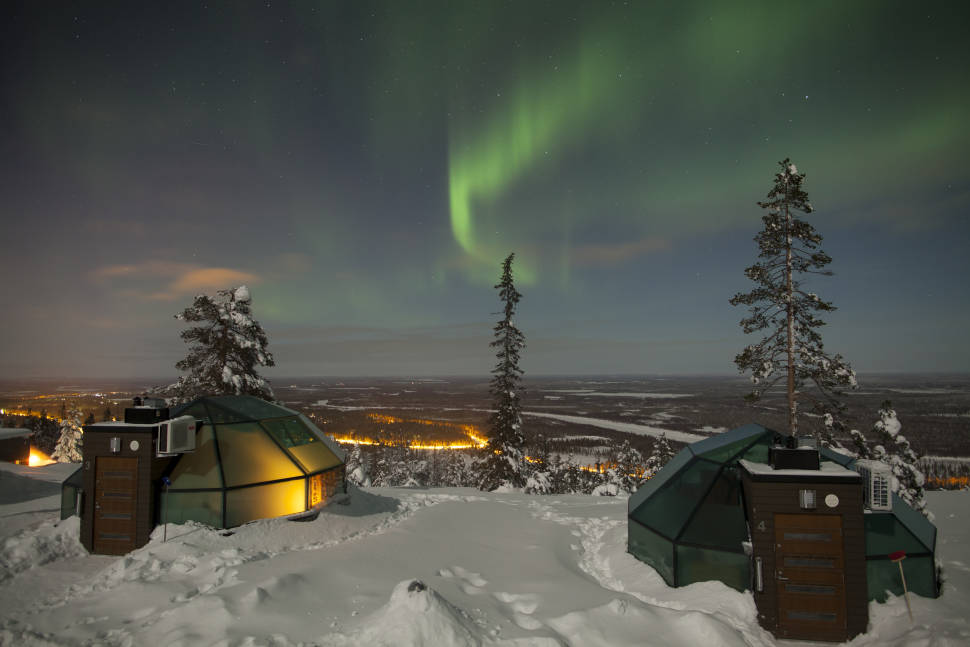 Stay in the Glass Igloo in Finland - Best Season