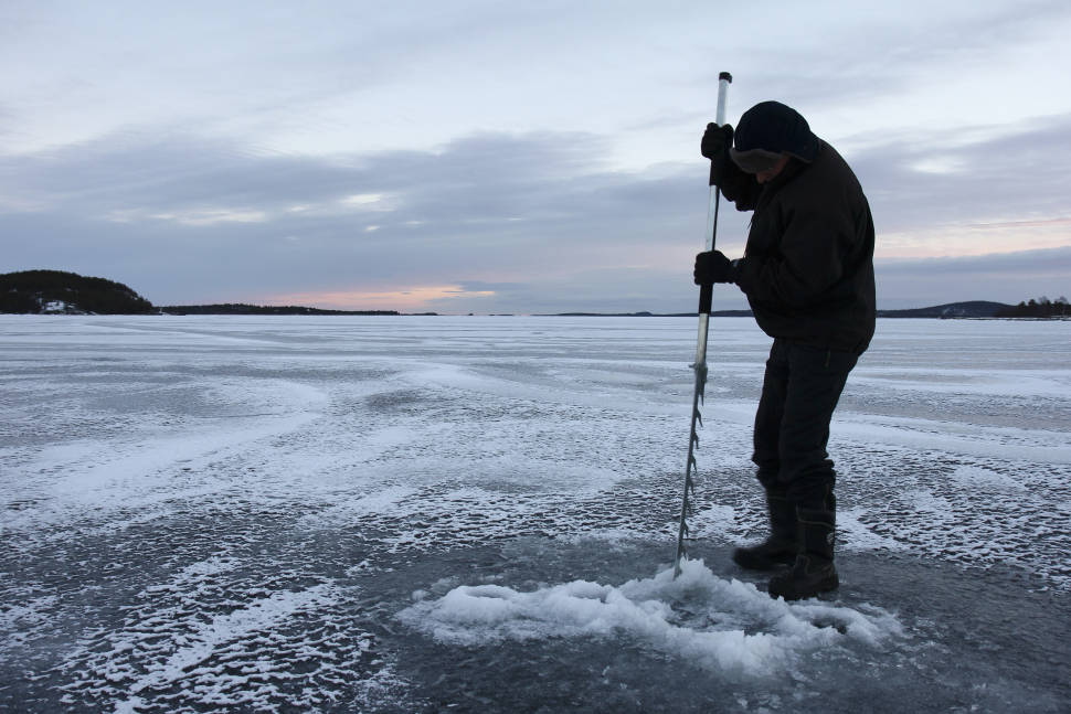 Best time to see Ice Fishing in Finland