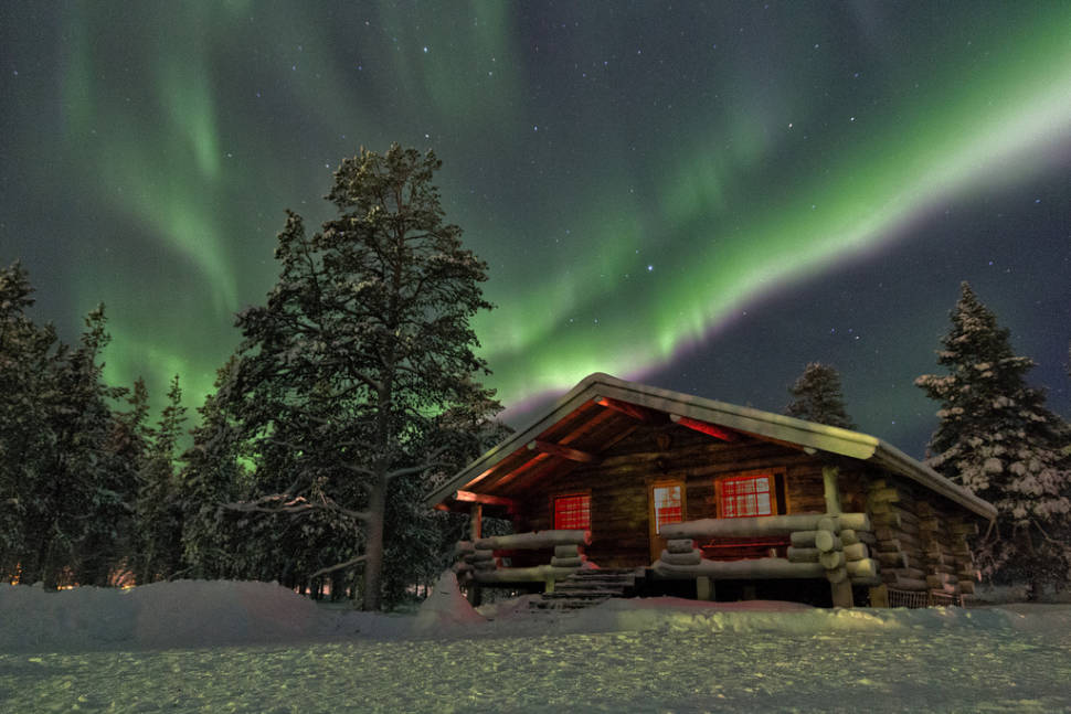 Best time for Northern Lights in Finland