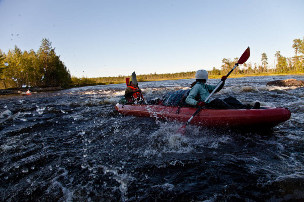 Rafting on Ruunaa