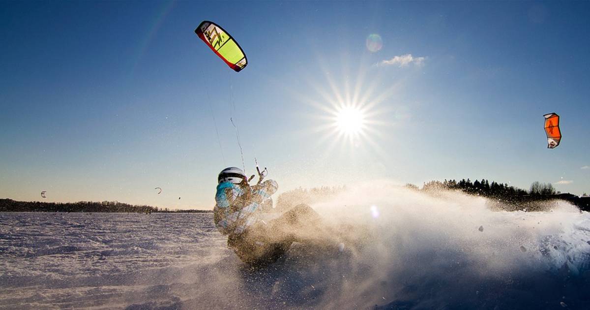 Snowkiting (Kiteskiing) in Finland - Best Time