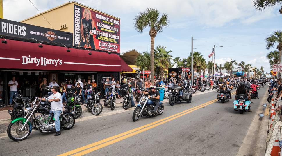 Daytona Beach Bike Week 2019 in Florida - Dates & Map