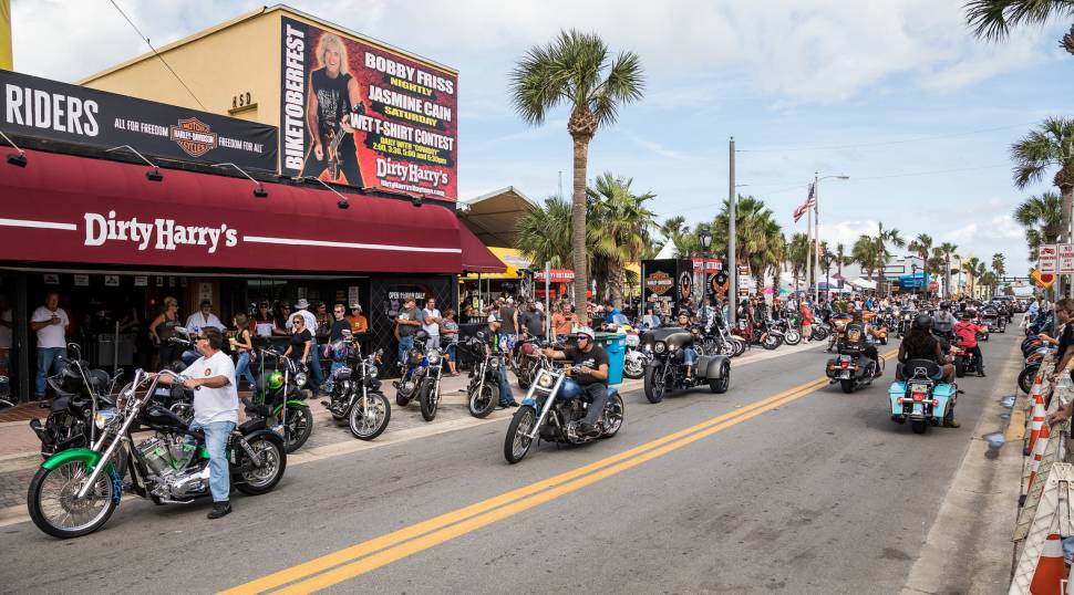 Daytona Bike Week Map