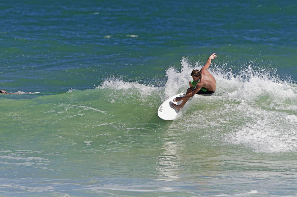 Surfing Satellite Beach, Florida