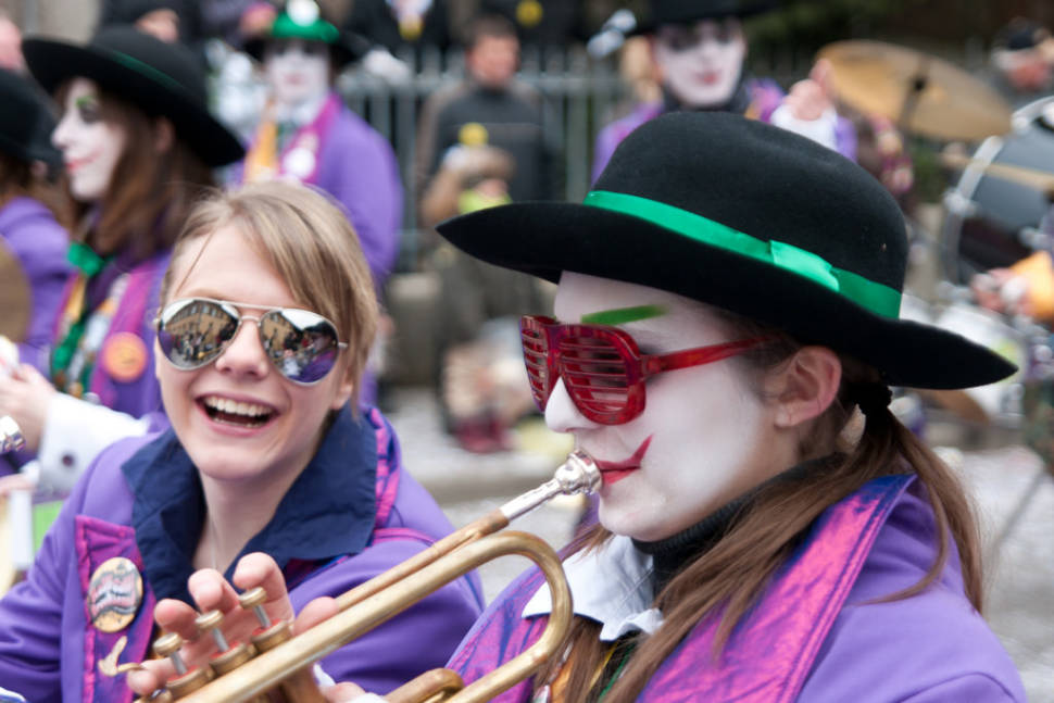 The Fasching Parade in Lorch, Germany
