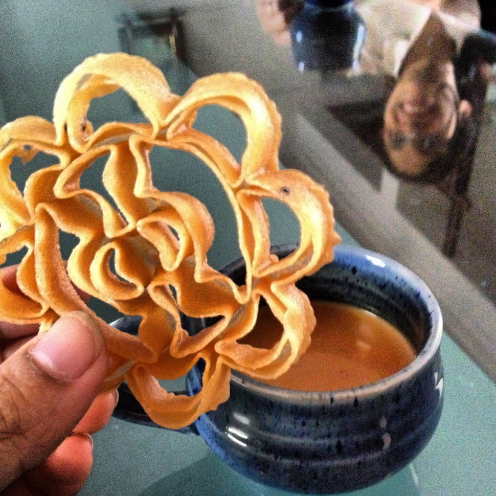 Rose cookies