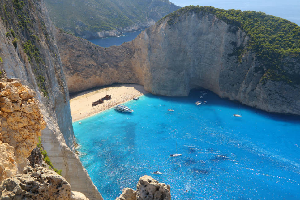 Best time for Navagio Shipwreck Beach in Greece