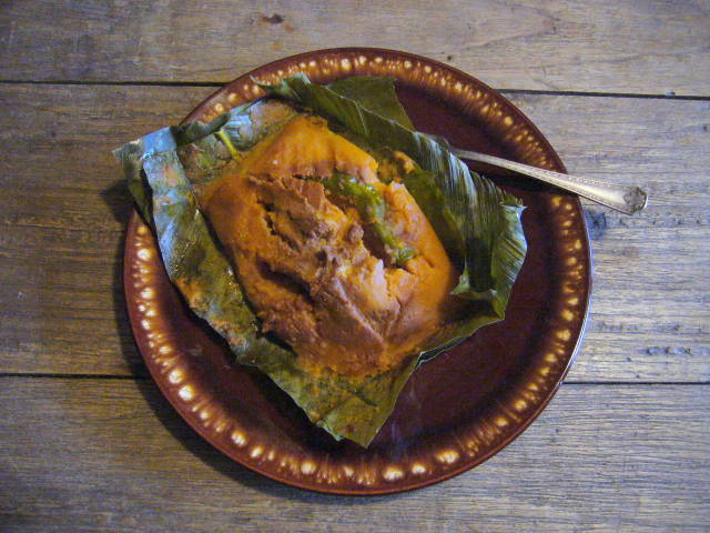Potato tamal