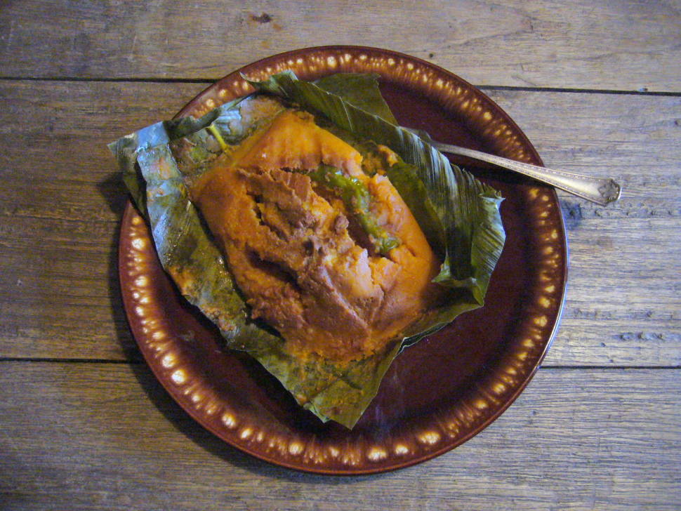 Potato tamal
