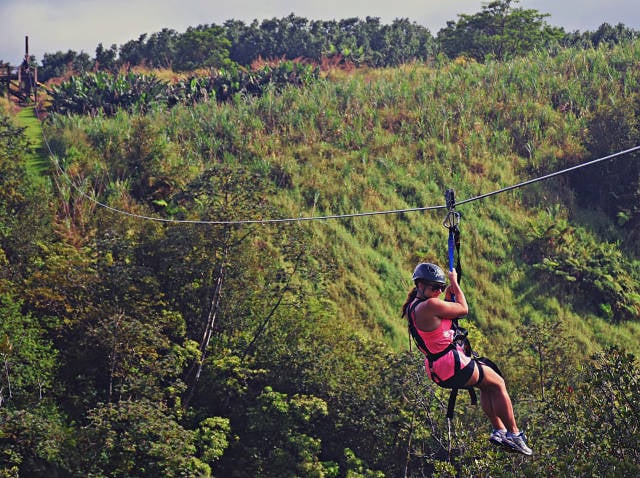 Ziplining in Hawaii - Best Season