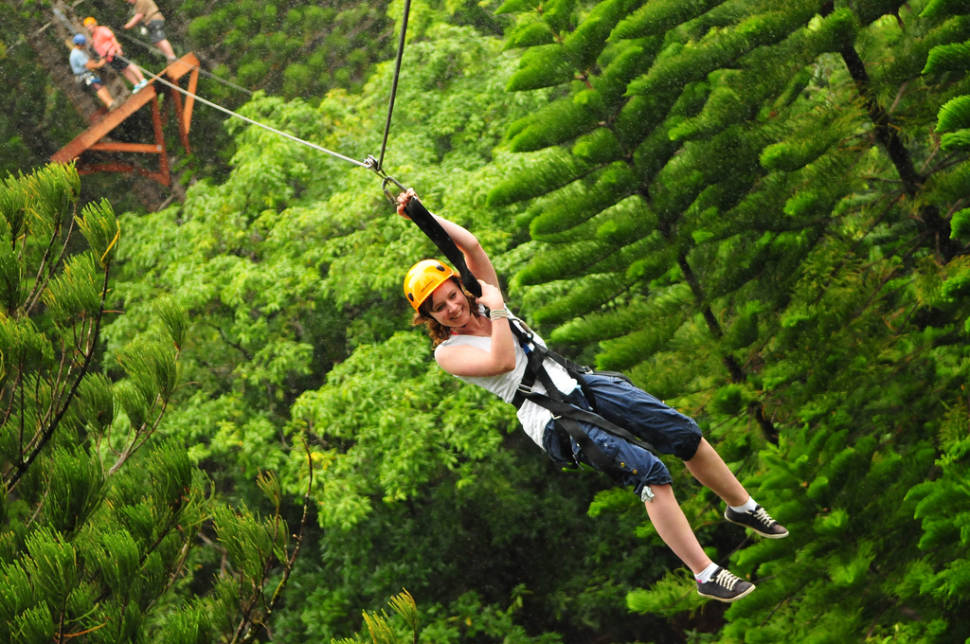 Ziplining in Hawaii - Best Time