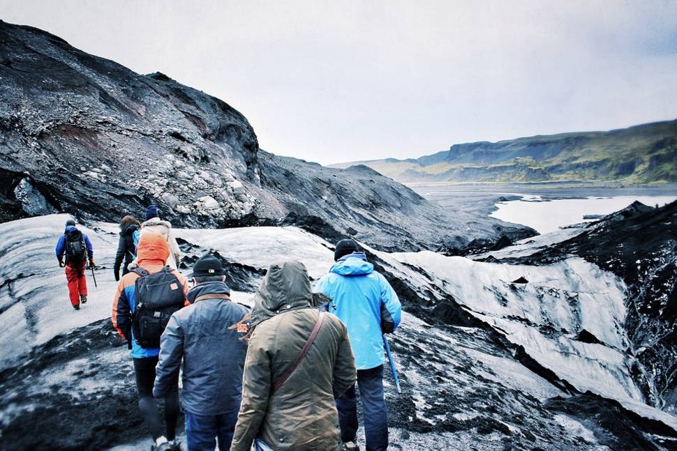 Best time for Glacier Walking in Iceland