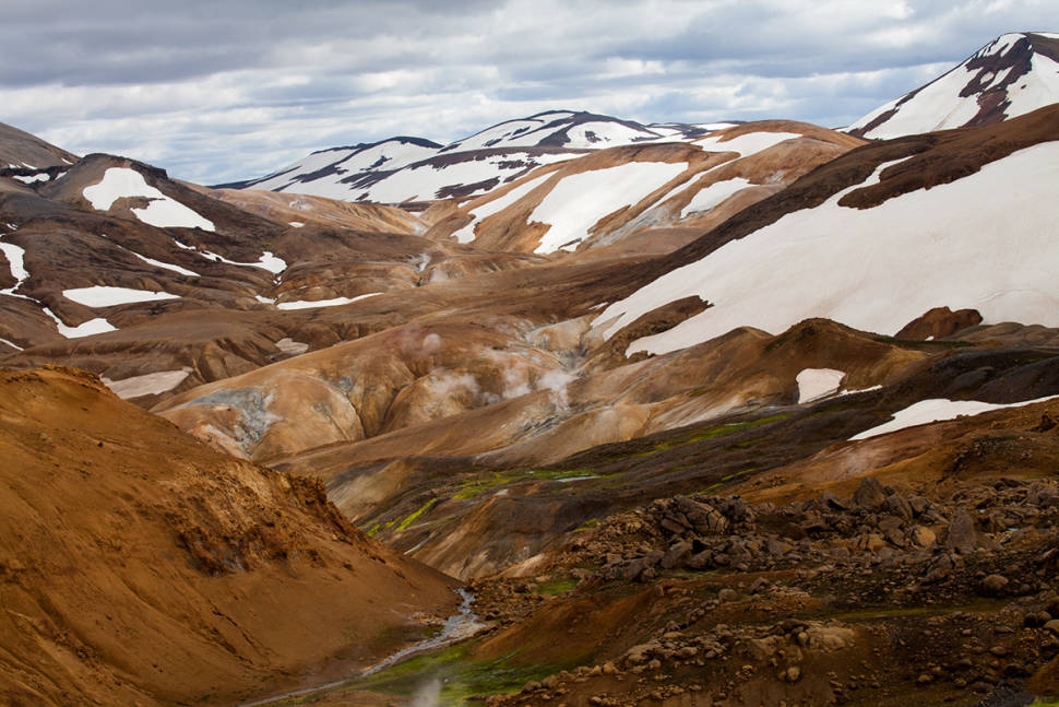 Best time to see Hveradalir in Kerlingarfjöll in Iceland