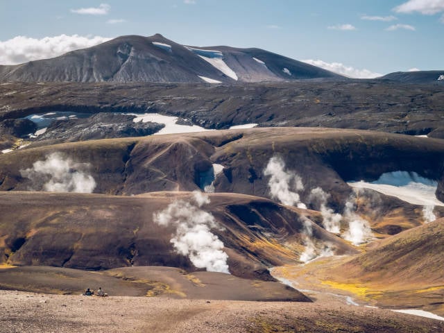 Best time for Landmannalaugar in Iceland