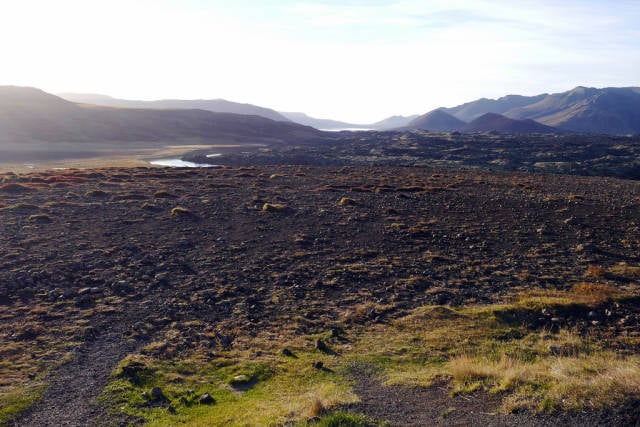 Lava Field on Snæfellsnes Peninsula
